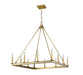 Chandelier Z-Lite 482S-12OBR Olde Brass Barclay 12 Light Chandelier Z-Lite