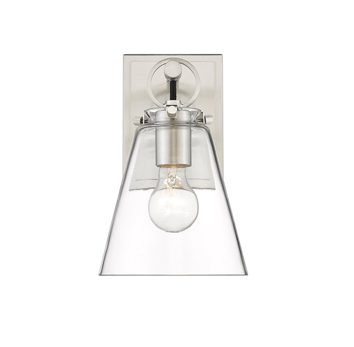 Wall Sconce Z-Lite 483-1S-BN Brushed Nickel Harper 1 Light Wall Sconce Z-Lite