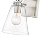 Wall Sconce Z-Lite 483-1S-BN Brushed Nickel Harper 1 Light Wall Sconce Z-Lite