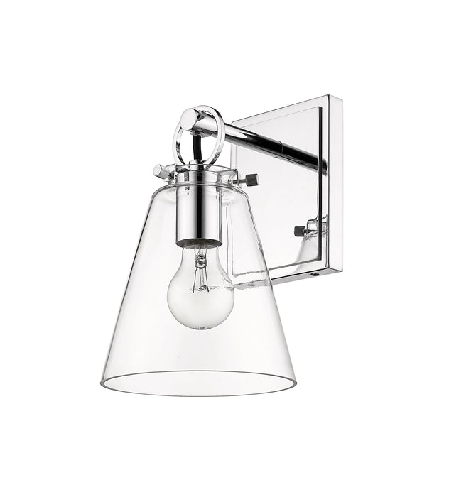 Wall Sconce Z-Lite 483-1S-CH Chrome Harper 1 Light Wall Sconce Z-Lite