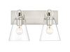 Vanity Z-Lite 483-2V-BN Brushed Nickel Harper 2 Light Vanity Z-Lite
