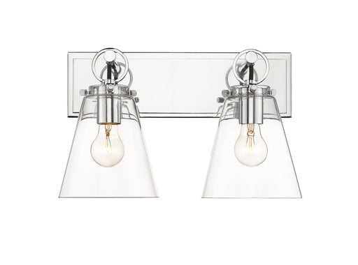 Vanity Z-Lite 483-2V-CH Chrome Harper 2 Light Vanity Z-Lite