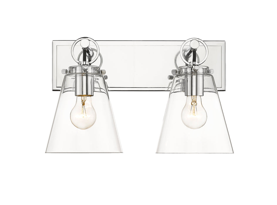 Vanity Z-Lite 483-2V-CH Chrome Harper 2 Light Vanity Z-Lite