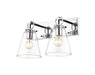 Vanity Z-Lite 483-2V-CH Chrome Harper 2 Light Vanity Z-Lite