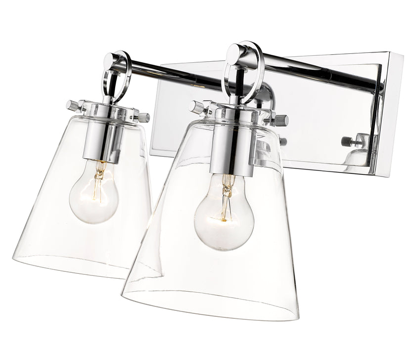 Vanity Z-Lite 483-2V-CH Chrome Harper 2 Light Vanity Z-Lite