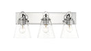 Vanity Z-Lite 483-3V-CH Chrome Harper 3 Light Vanity Z-Lite