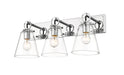 Vanity Z-Lite 483-3V-CH Chrome Harper 3 Light Vanity Z-Lite