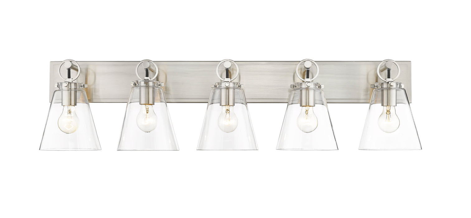 Vanity Z-Lite 483-5V-BN Brushed Nickel Harper 5 Light Vanity Z-Lite