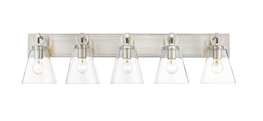 Vanity Z-Lite 483-5V-BN Brushed Nickel Harper 5 Light Vanity Z-Lite