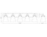 Vanity Z-Lite 483-5V-BN Brushed Nickel Harper 5 Light Vanity Z-Lite