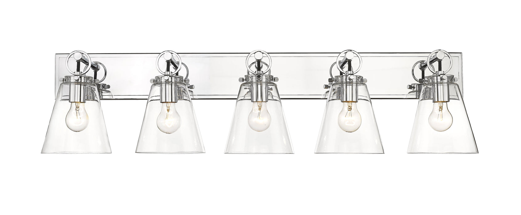 Vanity Z-Lite 483-5V-CH Chrome Harper 5 Light Vanity Z-Lite