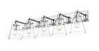 Vanity Z-Lite 483-5V-CH Chrome Harper 5 Light Vanity Z-Lite