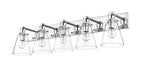 Vanity Z-Lite 483-5V-CH Chrome Harper 5 Light Vanity Z-Lite