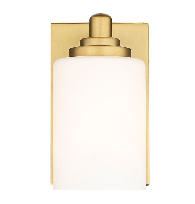 Wall Sconce Z-Lite 485-1S-BG Brushed Gold Soledad 1 Light Wall Sconce Z-Lite