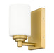 Wall Sconce Z-Lite 485-1S-BG Brushed Gold Soledad 1 Light Wall Sconce Z-Lite