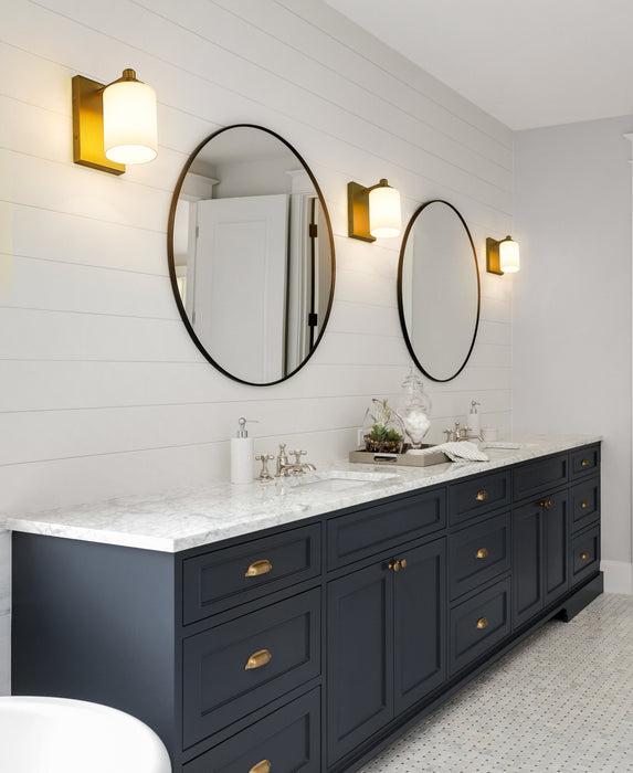 Wall Sconce Z-Lite 485-1S-BG Brushed Gold Soledad 1 Light Wall Sconce Z-Lite