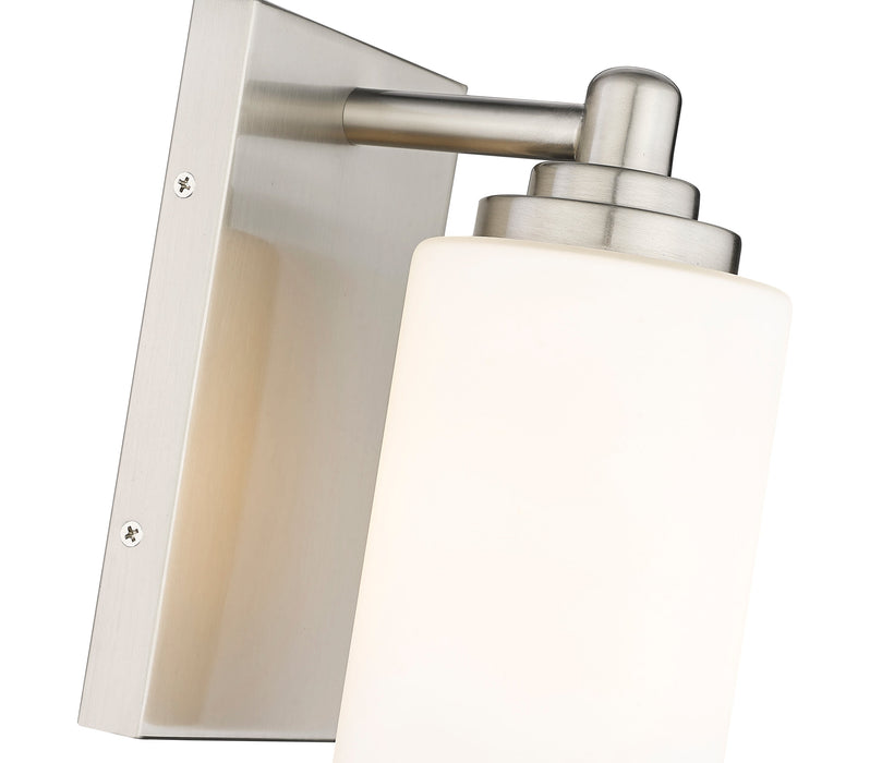 Wall Sconce Z-Lite 485-1S-BN Brushed Nickel Soledad 1 Light Wall Sconce Z-Lite