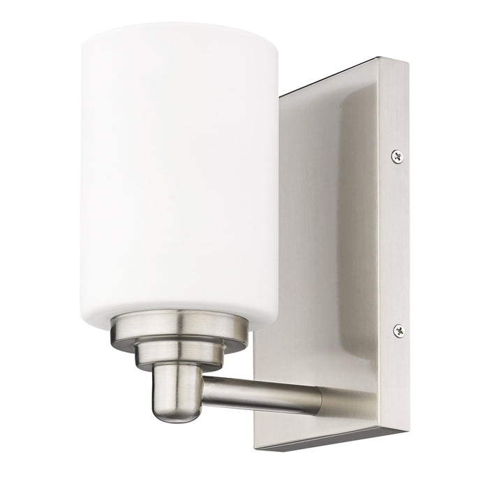 Wall Sconce Z-Lite 485-1S-BN Brushed Nickel Soledad 1 Light Wall Sconce Z-Lite