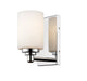 Wall Sconce Z-Lite 485-1S-CH Chrome Soledad 1 Light Wall Sconce Z-Lite