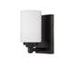 Wall Sconce Z-Lite 485-1S-MB Matte Black Soledad 1 Light Wall Sconce Z-Lite