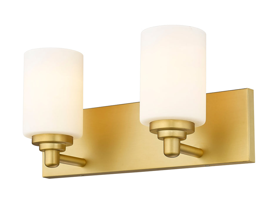 Vanity Z-Lite 485-2V-BG Brushed Gold Soledad 2 Light Vanity Z-Lite