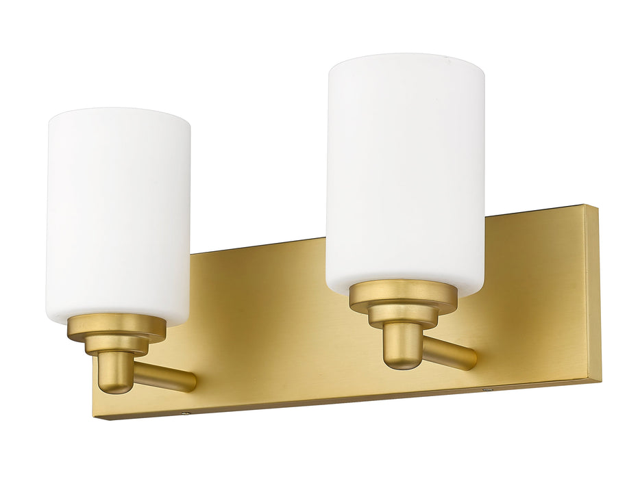 Z-Lite 485-2V-BG Brushed Gold Soledad 2 Light Vanity — LightStoreUSA