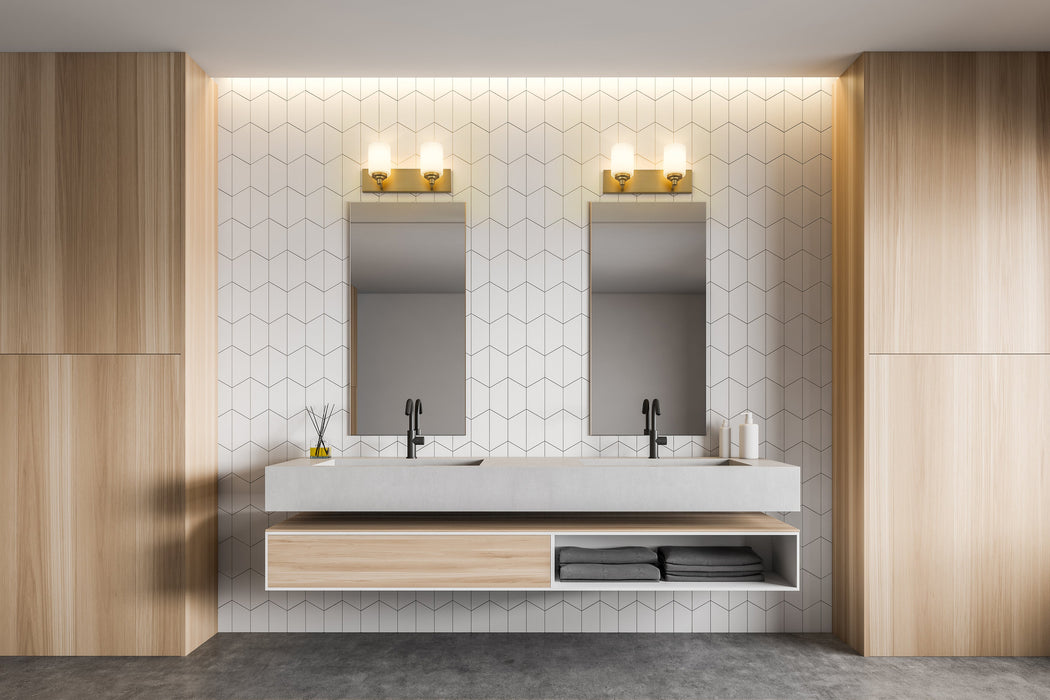 Vanity Z-Lite 485-2V-BG Brushed Gold Soledad 2 Light Vanity Z-Lite