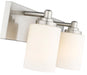 Vanity Z-Lite 485-2V-BN Brushed Nickel Soledad 2 Light Vanity Z-Lite