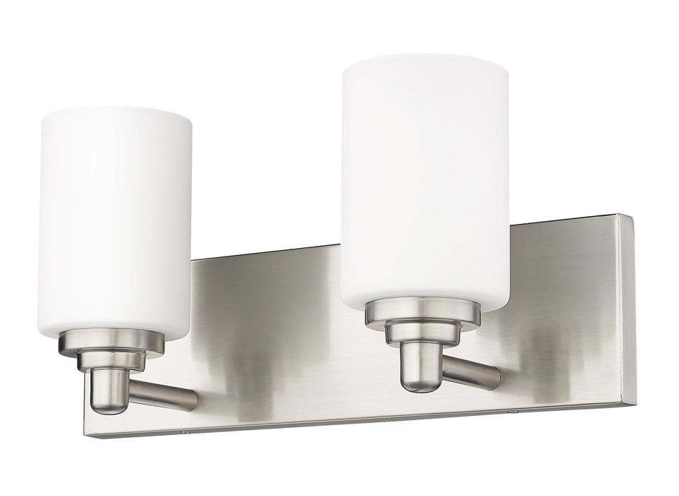 Vanity Z-Lite 485-2V-BN Brushed Nickel Soledad 2 Light Vanity Z-Lite