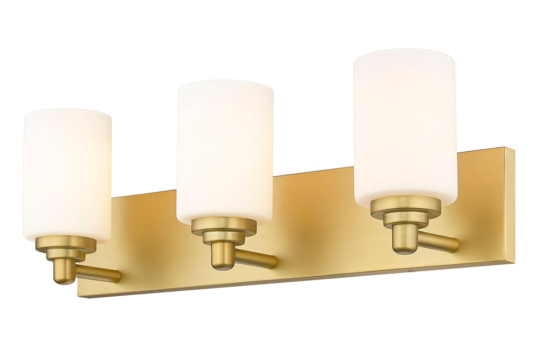 Vanity Z-Lite 485-3V-BG Brushed Gold Soledad 3 Light Vanity Z-Lite