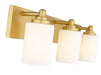 Vanity Z-Lite 485-3V-BG Brushed Gold Soledad 3 Light Vanity Z-Lite