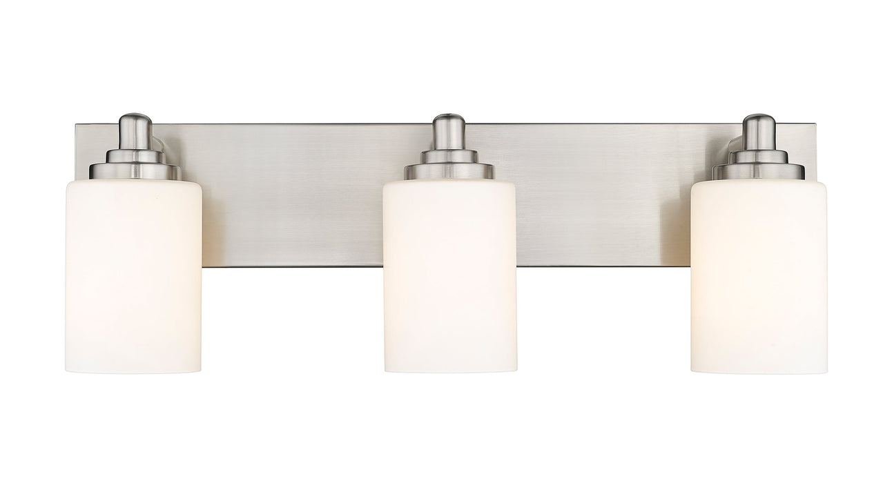 Vanity Z-Lite 485-3V-BN Brushed Nickel Soledad 3 Light Vanity Z-Lite
