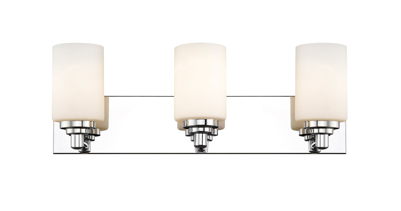 Vanity Z-Lite 485-3V-CH Chrome Soledad 3 Light Vanity Z-Lite