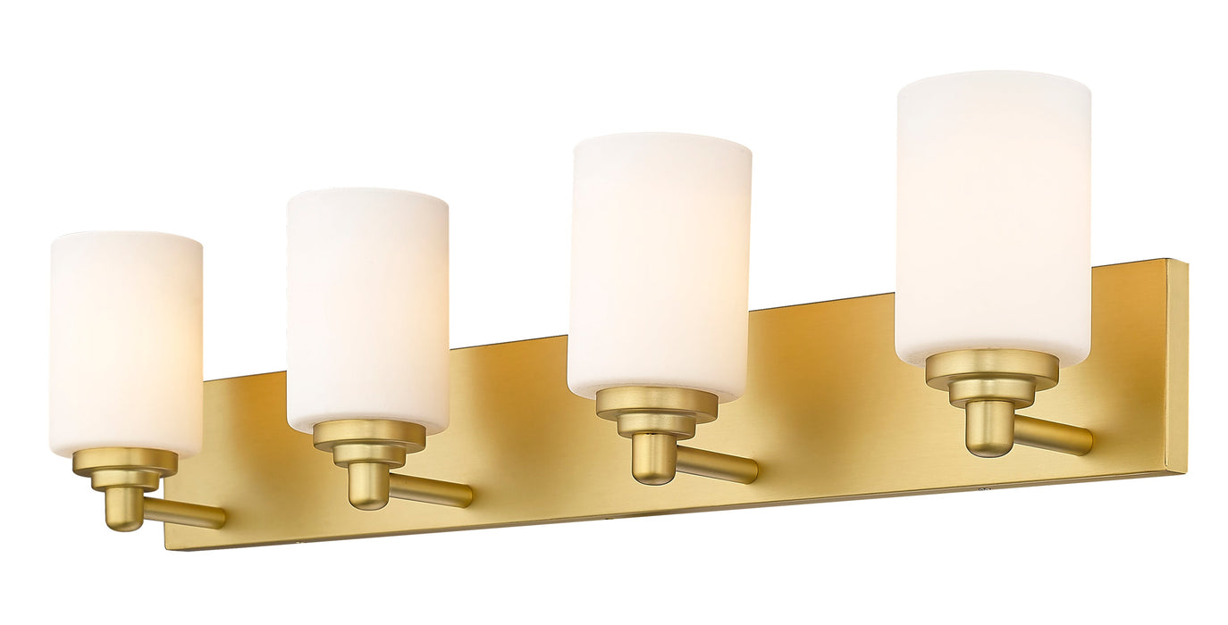 Vanity Z-Lite 485-4V-BG Brushed Gold Soledad 4 Light Vanity Z-Lite