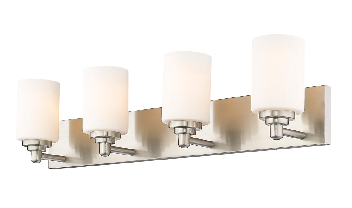 Vanity Z-Lite 485-4V-BN Brushed Nickel Soledad 4 Light Vanity Z-Lite