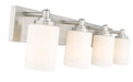 Vanity Z-Lite 485-4V-BN Brushed Nickel Soledad 4 Light Vanity Z-Lite