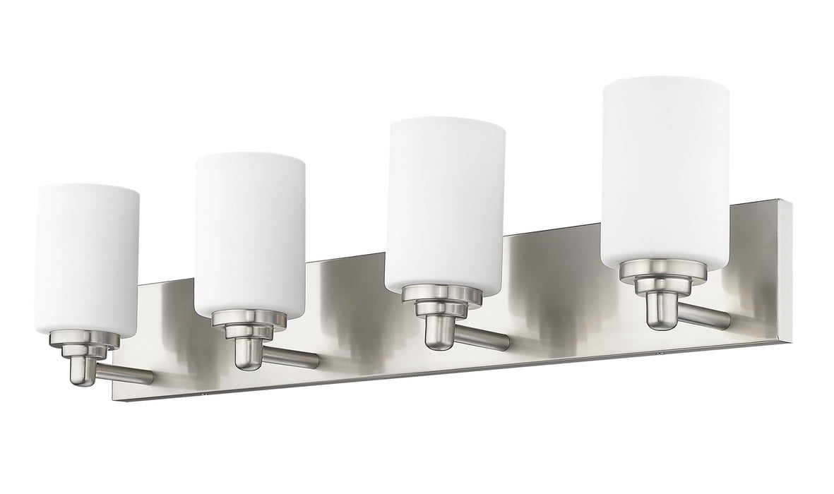 Vanity Z-Lite 485-4V-BN Brushed Nickel Soledad 4 Light Vanity Z-Lite