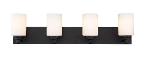 Vanity Z-Lite 485-4V-MB Matte Black Soledad 4 Light Vanity Z-Lite