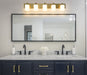 Vanity Z-Lite 485-5V-BG Brushed Gold Soledad 5 Light Vanity Z-Lite
