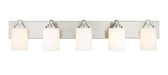 Vanity Z-Lite 485-5V-BN Brushed Nickel Soledad 5 Light Vanity Z-Lite