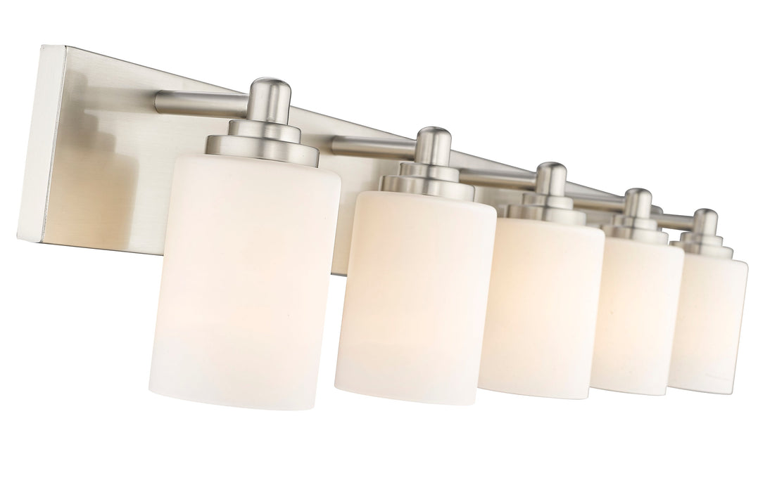 Vanity Z-Lite 485-5V-BN Brushed Nickel Soledad 5 Light Vanity Z-Lite