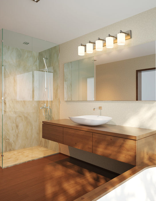 Vanity Z-Lite 485-5V-BN Brushed Nickel Soledad 5 Light Vanity Z-Lite
