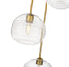 Chandelier Z-Lite 486P10-3R-OBR Olde Brass Harmony 3 Light Chandelier Z-Lite