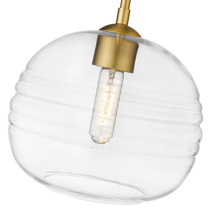 Pendant Z-Lite 486P10-OBR Olde Brass Harmony 1 Light Pendant Z-Lite