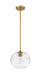 Pendant Z-Lite 486P10-OBR Olde Brass Harmony 1 Light Pendant Z-Lite