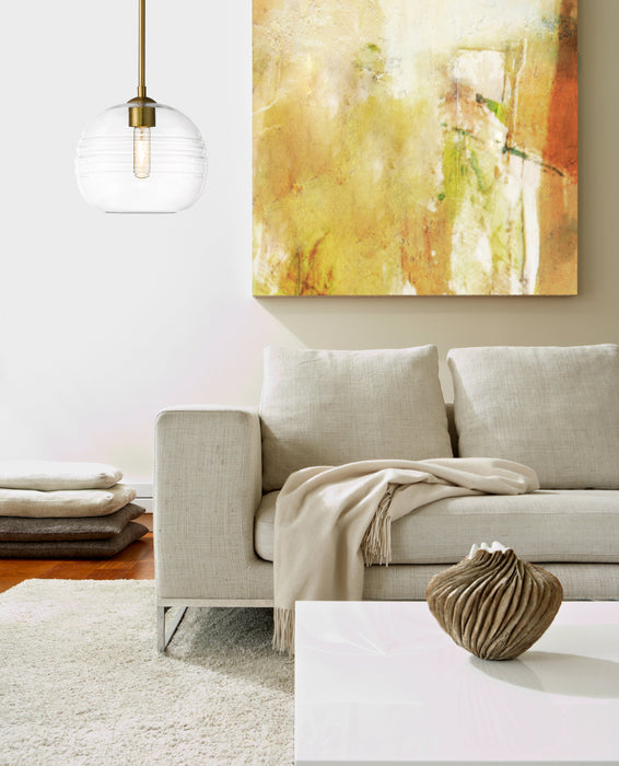 Pendant Z-Lite 486P10-OBR Olde Brass Harmony 1 Light Pendant Z-Lite