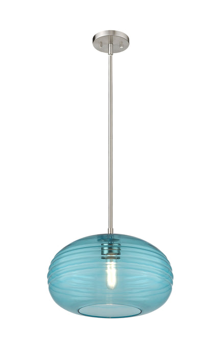 Pendant Z-Lite 487P14-BN Brushed Nickel Harmony 1 Light Pendant Z-Lite