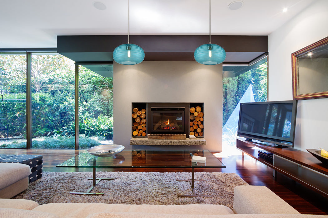 Pendant Z-Lite 487P14-BN Brushed Nickel Harmony 1 Light Pendant Z-Lite