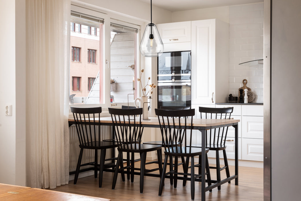 Pendant Z-Lite 488P12-MB Matte Black Ayra 1 Light Pendant Z-Lite