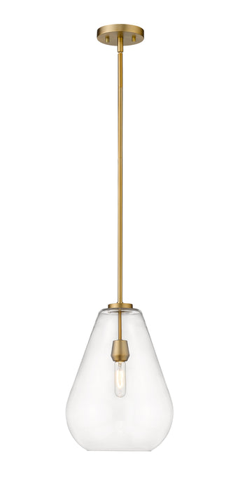 Pendant Z-Lite 488P12-OBR Olde Brass Ayra 1 Light Pendant Z-Lite